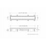 Schedpol Smooth-Low ELP90STLOW odpływ prysznicowy 90 cm zdj.2