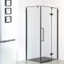 Sea-Horse Creative BKP248T1009KP kabina prysznicowa 100x90 cm prostokątna czarny mat/szkło przezroczyste zdj.6