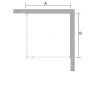 Sea-Horse Creative BKP256T10K ścianka prysznicowa 100 cm czarny mat/szkło przezroczyste zdj.2