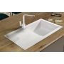 Sink Quality Magnesia MAGC1KDOX zlewozmywak granitowy 76.5x44.8 cm zdj.12