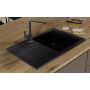 Sink Quality Titanite TITB1KKOX zlewozmywak granitowy 68x49.5 cm zdj.11