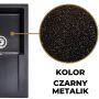 Sink Quality Magnesia MAGB1KDOX zlewozmywak granitowy 76.5x44.8 cm zdj.9