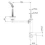 Sink Quality Sapphire SAPB1KKOX zlewozmywak granitowy 56.5x46 cm zdj.4