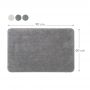 Sealskin Cosima 800630 dywanik łazienkowy 90x60 cm prostokątny szary zdj.2