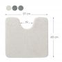 Sealskin Cosima 800635 dywanik łazienkowy 60x56 cm pod wc biały zdj.2
