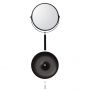 Sealskin Brix 800811 lusterko kosmetyczne 18x31.5 cm okrągłe czarny zdj.5
