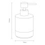 Sealskin Sablon 801132 dozownik do mydła 150 ml zdj.2