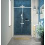 Sealskin Contour CD121406025100 drzwi prysznicowe 140 cm rozsuwane zdj.5