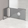 Sealskin Pure PU010906265100 ścianka prysznicowa walk-in 90 cm chrom połysk/szkło przezroczyste zdj.2