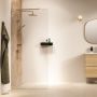 Sealskin Pure PU011006495100 ścianka prysznicowa walk-in 100 cm złoty szczotkowany/szkło przezroczyste zdj.1