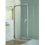Sanplast TX 600271120038401 drzwi prysznicowe 70 cm składane srebrny połysk/szkło przezroczyste zdj.1