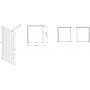 Sanplast Exa Line 600540141024401 ścianka prysznicowa walk-in 70 cm biały mat/szkło przezroczyste zdj.2
