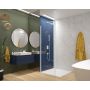 Sanplast Exa Line 600540156024401 ścianka prysznicowa walk-in 120 cm biały mat/szkło przezroczyste zdj.1