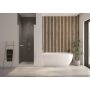 Sanplast Luxo 610370112001000 wanna z obudową 170x75 cm lewa biała zdj.4