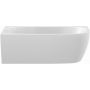 Sanplast Luxo 610370122001000 wanna z obudową 180x80 cm lewa biała zdj.1