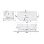 Sanplast Luxo 610370128001000 wanna z obudową 180x80 cm prawa biała zdj.2