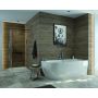 Sanplast Luxo 632370105001000 wanna z obudową 160x75 cm prawa biała zdj.6