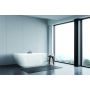 Sanplast Luxo 632370108001010 wanna przyścienna 160x75 cm owalna biała zdj.4
