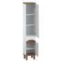 Strama Ovo 1220000 szafka 35.2x30.1x189.4 cm boczna stojąca biała zdj.3