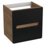 Strama Lupo 2210107 szafka 59.5x45.6x60.5 cm podumywalkowa wisząca grafitowa zdj.1