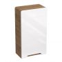 Strama Lupo 2230000 szafka 35x20x62 cm boczna wisząca biała zdj.1