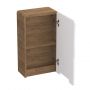 Strama Lupo 2230000 szafka 35x20x62 cm boczna wisząca biała zdj.3