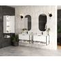 Strama Turf 2410277 szafka 59.5x46x47.5 cm podumywalkowa wisząca biała zdj.6