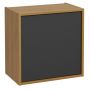 Strama Erin 2620088 szafka 50x30x50 cm boczna wisząca czarna zdj.1