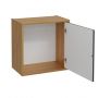 Strama Erin 2620088 szafka 50x30x50 cm boczna wisząca czarna zdj.4