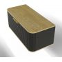 Strama Rivela 4910107 szafka 80x46x40 cm podumywalkowa wisząca czarna zdj.3