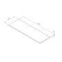 Strama Ovo 9840925 blat 139.2x45.7 cm dąb zdj.2