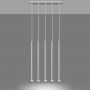 Sollux Lighting Pastelo SL0468 lampa wisząca 5x40 W biały zdj.4