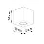 Sollux Lighting Quad SL0493 lampa podsufitowa zdj.2