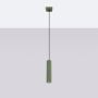 Sollux Lighting Karbon SL1611 lampa wisząca 1x10 W zielona zdj.5
