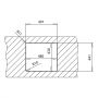 Teka Flexlinea 115000013 zlewozmywak stalowy 49x44 cm stal zdj.3