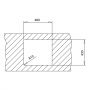 Teka Flexlinea 115000013 zlewozmywak stalowy 49x44 cm stal zdj.4