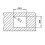 Teka Flexlinea 115000013 zlewozmywak stalowy 49x44 cm stal zdj.12