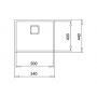 Teka Flexlinea 115000024 zlewozmywak stalowy z syfonem 54x44 cm zdj.4