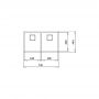 Teka Flexlinea 115030009 zlewozmywak stalowy 74x44 cm zdj.5
