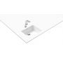 Teka Radea 115230053 zlewozmywak tegranit 55.6x45.6 cm biały zdj.5