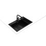 Teka Nova XXL 115230057 zlewozmywak tegranit 79x51 cm czarny zdj.9