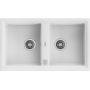 Teka Stone 115260012 zlewozmywak tegranit 86x51 cm biały zdj.1