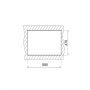 Teka Clivo 40148030 zlewozmywak granitowy 61x49.5 cm zdj.2