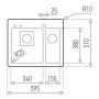 Teka Frame 40180620 zlewozmywak stalowy 59.5x51 cm zdj.3