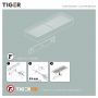 Tiger Carv 800249 półka 28 cm zdj.2