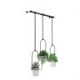 Umbra Triflora 1011748660 kwietnik 63.5x38x11 cm biały zdj.3