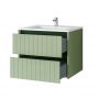 Uptrend Melito 002SU6003UP4530600 umywalka z szafką 60 cm zieloną zdj.4