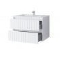 Uptrend Melito 002SU7001UP4530700 umywalka z szafką 70 cm białą zdj.5