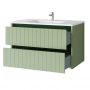 Uptrend Melito 002SU8003UP4530800 umywalka z szafką 80 cm zieloną zdj.4
