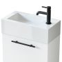 Uptrend Nava 004SU5001TR4127 umywalka z szafką i uchwytami 50 cm białą zdj.5